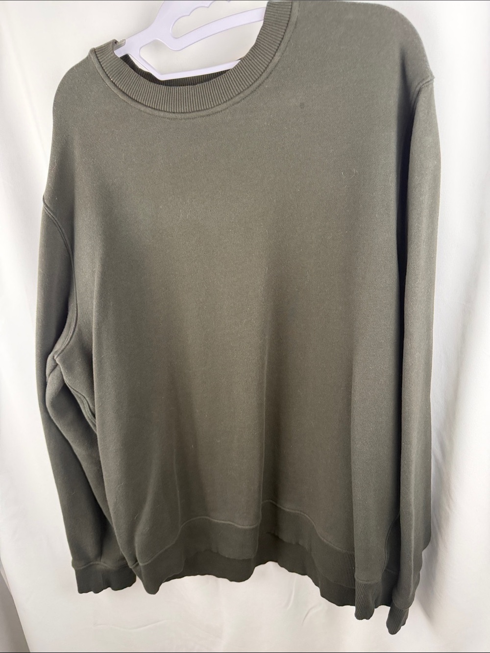 Banana Republic Olive Green Crewneck Sweatshirt